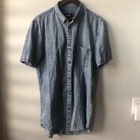 Zanerobe denim button up T - Picture 2 of 2